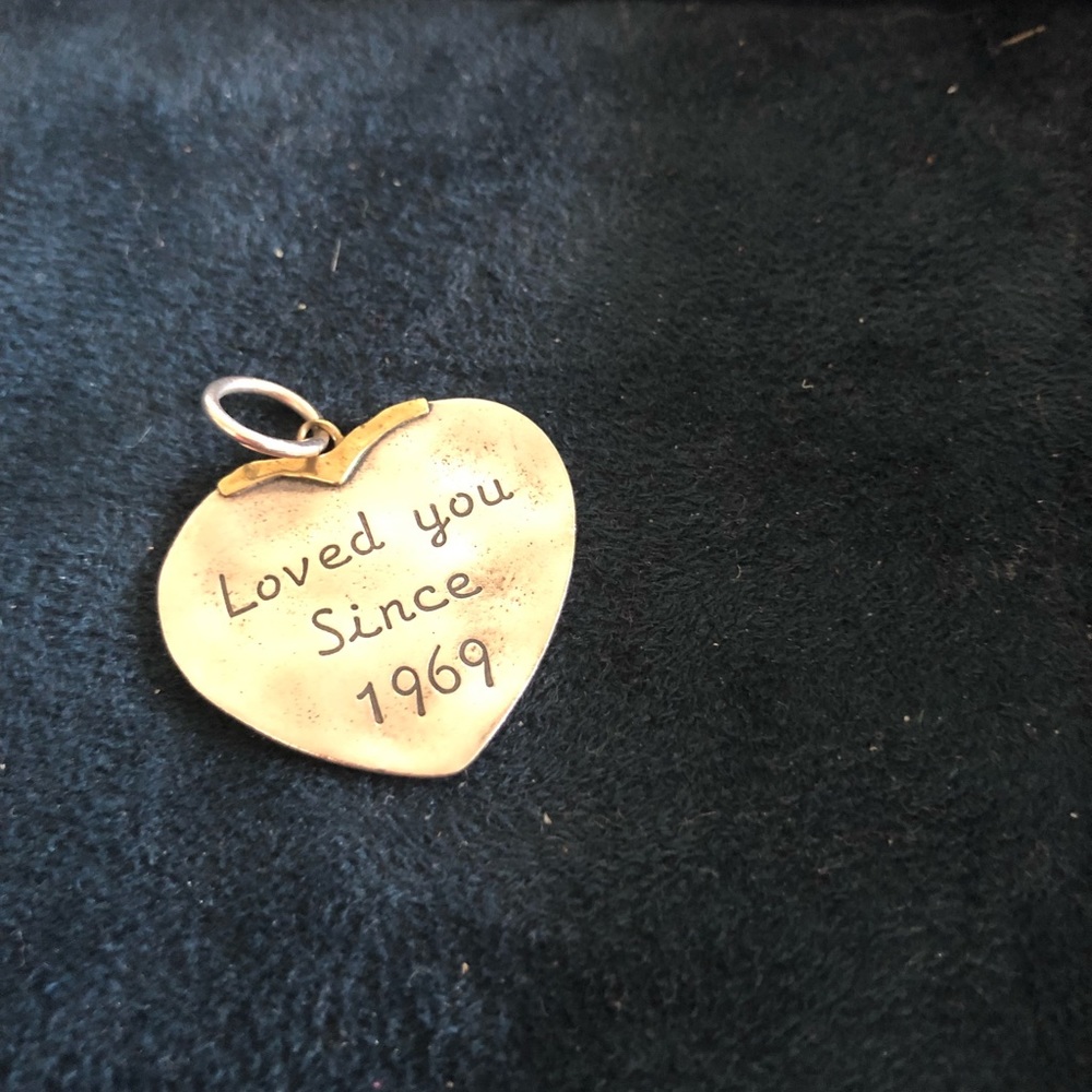 Customized handcrafted heart charm
